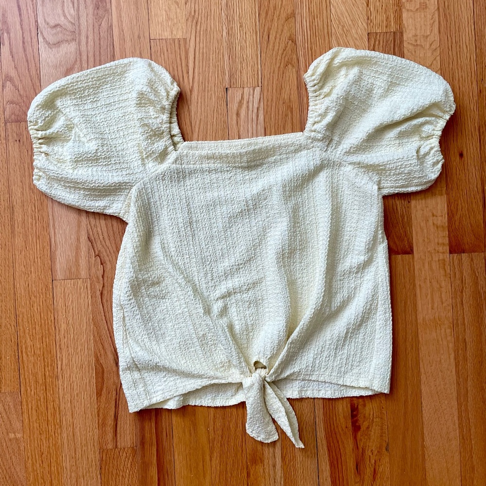 Loft Yellow Blouse
